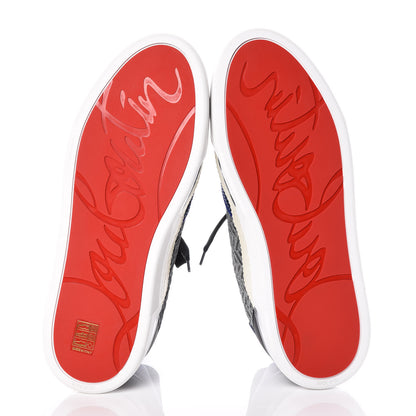 Christian Louboutin Calfskin Mesh Aurelien Flat Sneakers 44 Multi 5 of 8