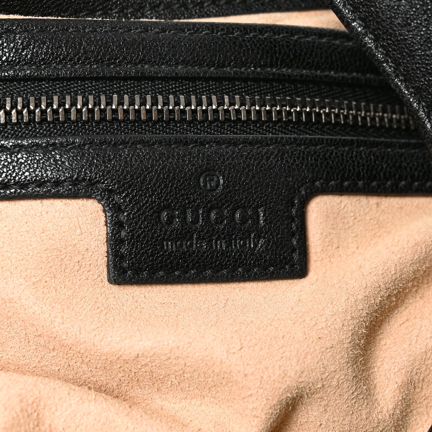 Gucci Goatskin Monochrome Large Aphrodite Shoulder Bag Black 6 of 10