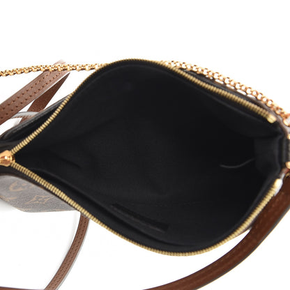 Louis Vuitton Monogram Pallas Clutch Black 5 of 8