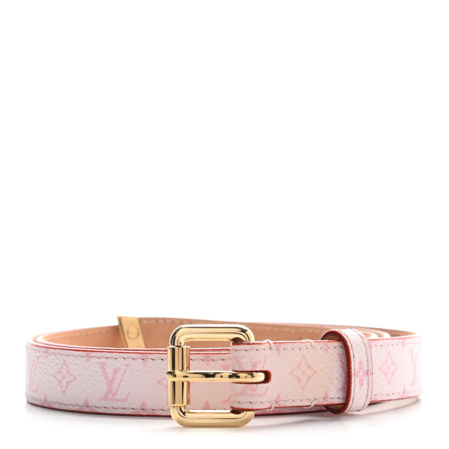 Monogram Belt 80 32 Pink