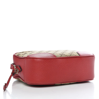 Gucci Monogram Mini Bree Messenger Bag Red 4 of 9
