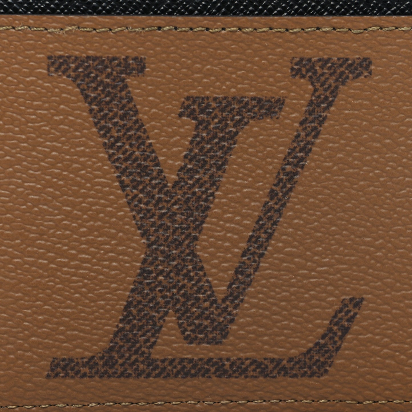 Reverse Monogram Side Up Card Holder