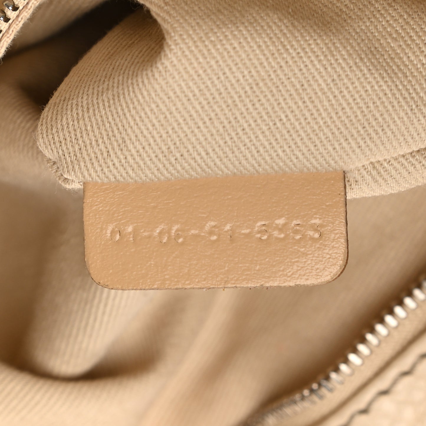 Calfskin Medium Paddington Satchel Off White