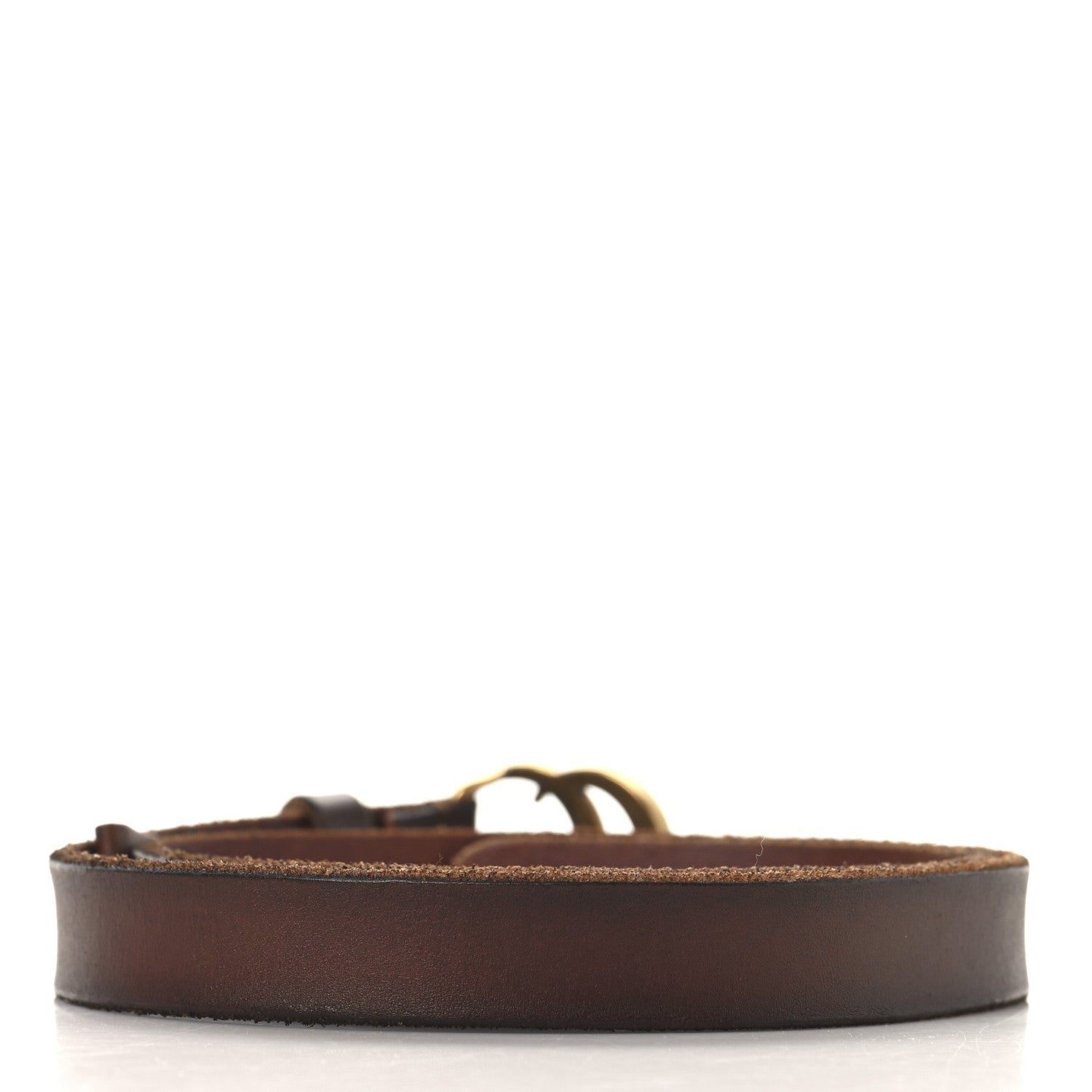 Gucci Faded Calfskin Double G 20mm Belt 70 28 Cuir 2 of 7