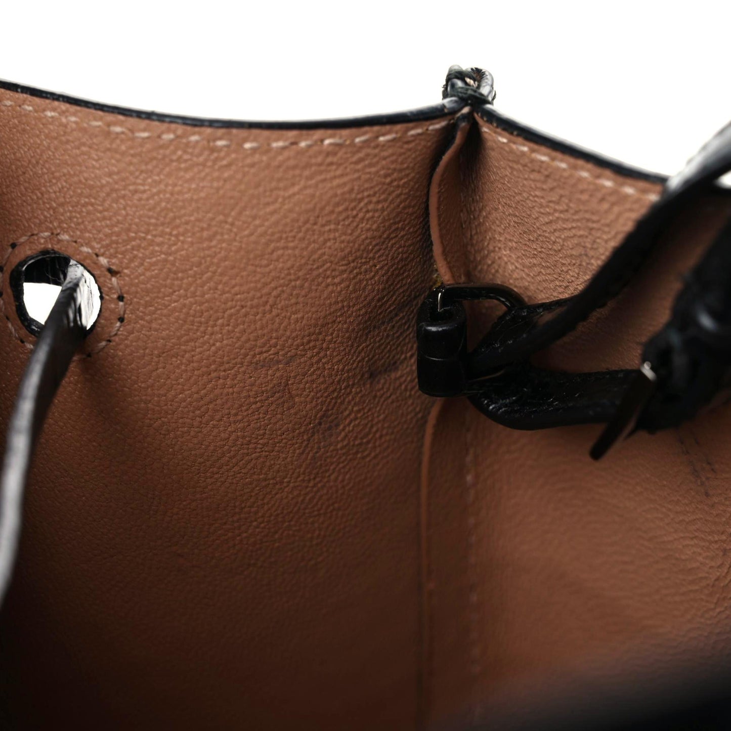 Alligator Rose-Marie 19 Bag Black