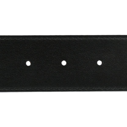 Louis Vuitton Monogram Eclipse 40mm LV Line Initiales Reversible 95 38 Belt Black 6 of 8