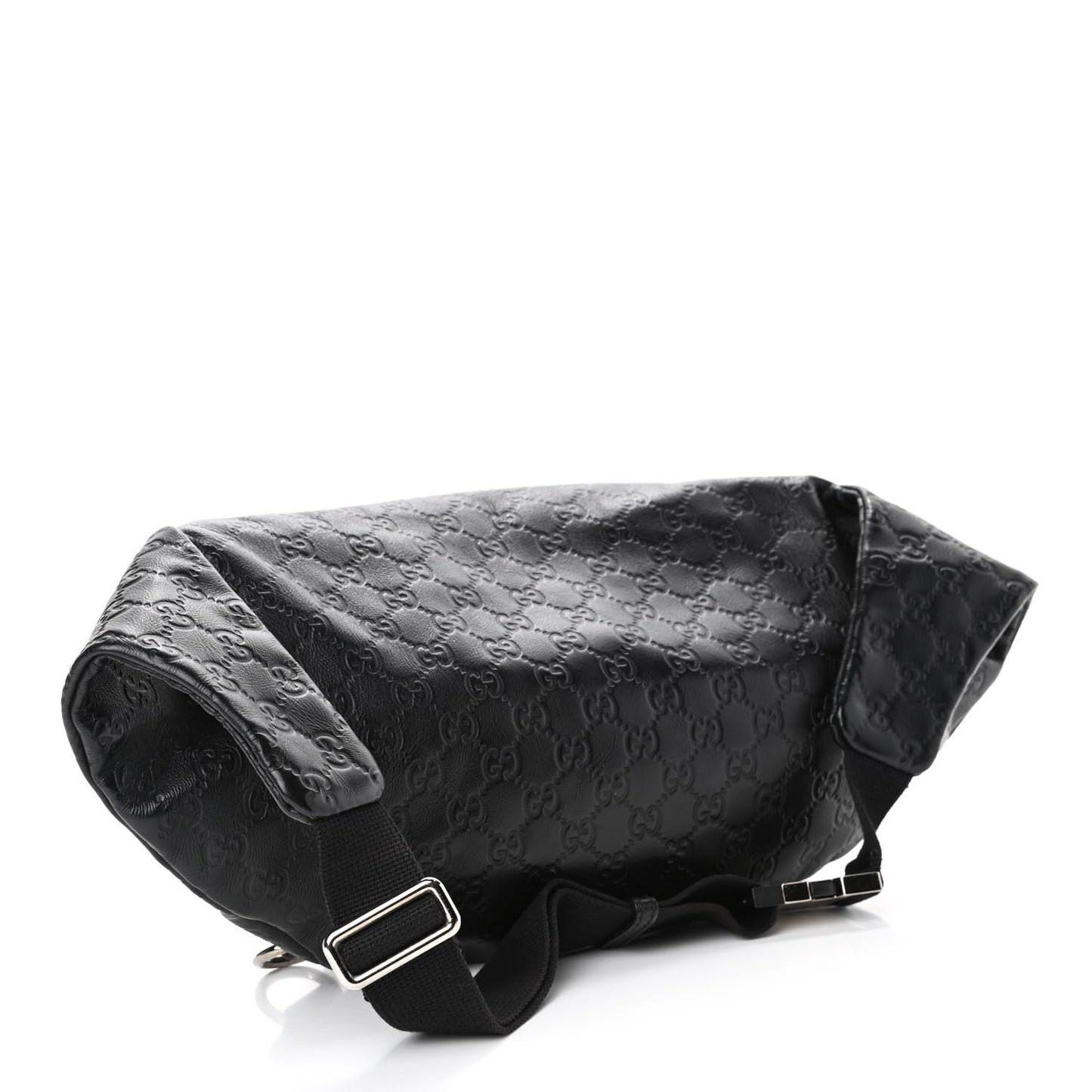 Guccissima Web Belt Bag Black