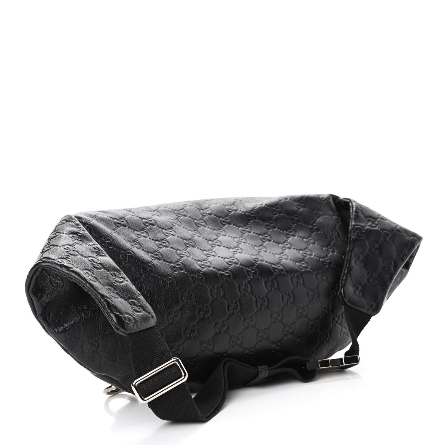 Gucci Guccissima Web Belt Bag Black 2 of 4