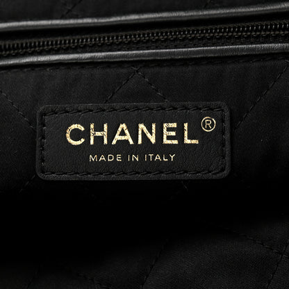 Chanel Crumpled Calfskin Quilted Chanel 22 Black 7 of 11