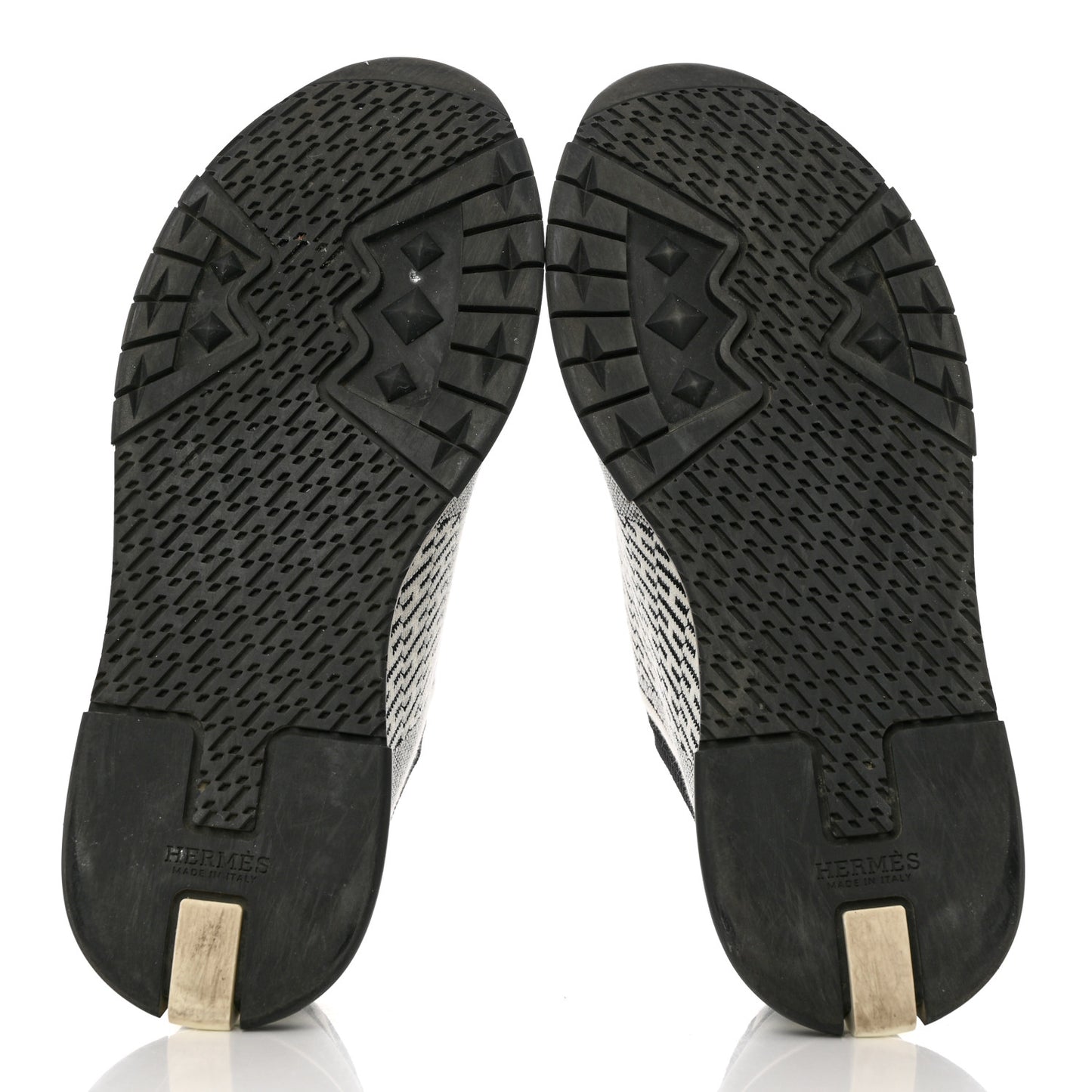 Knit Bi-Color Womens Addict Sneakers 37.5 Black White