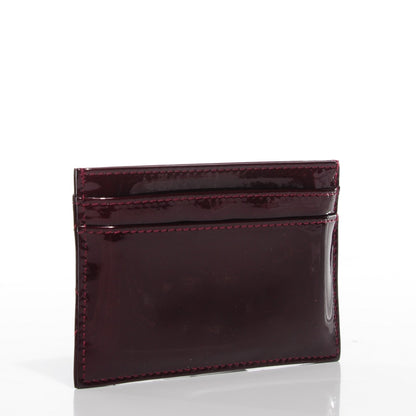 Chanel Patent Calfskin Quilted Brilliant Card Holder 3 of 9