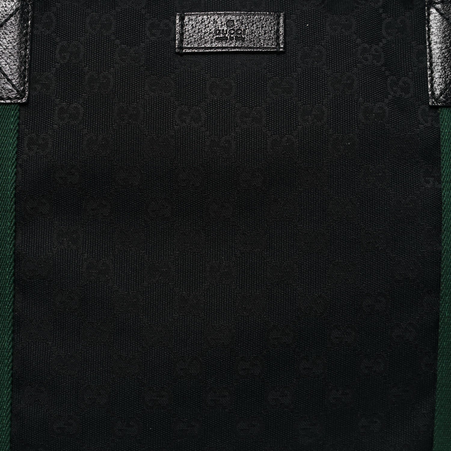 Gucci GG Monogram Web Medium Collapsible Carry On Duffle Black 7 of 15