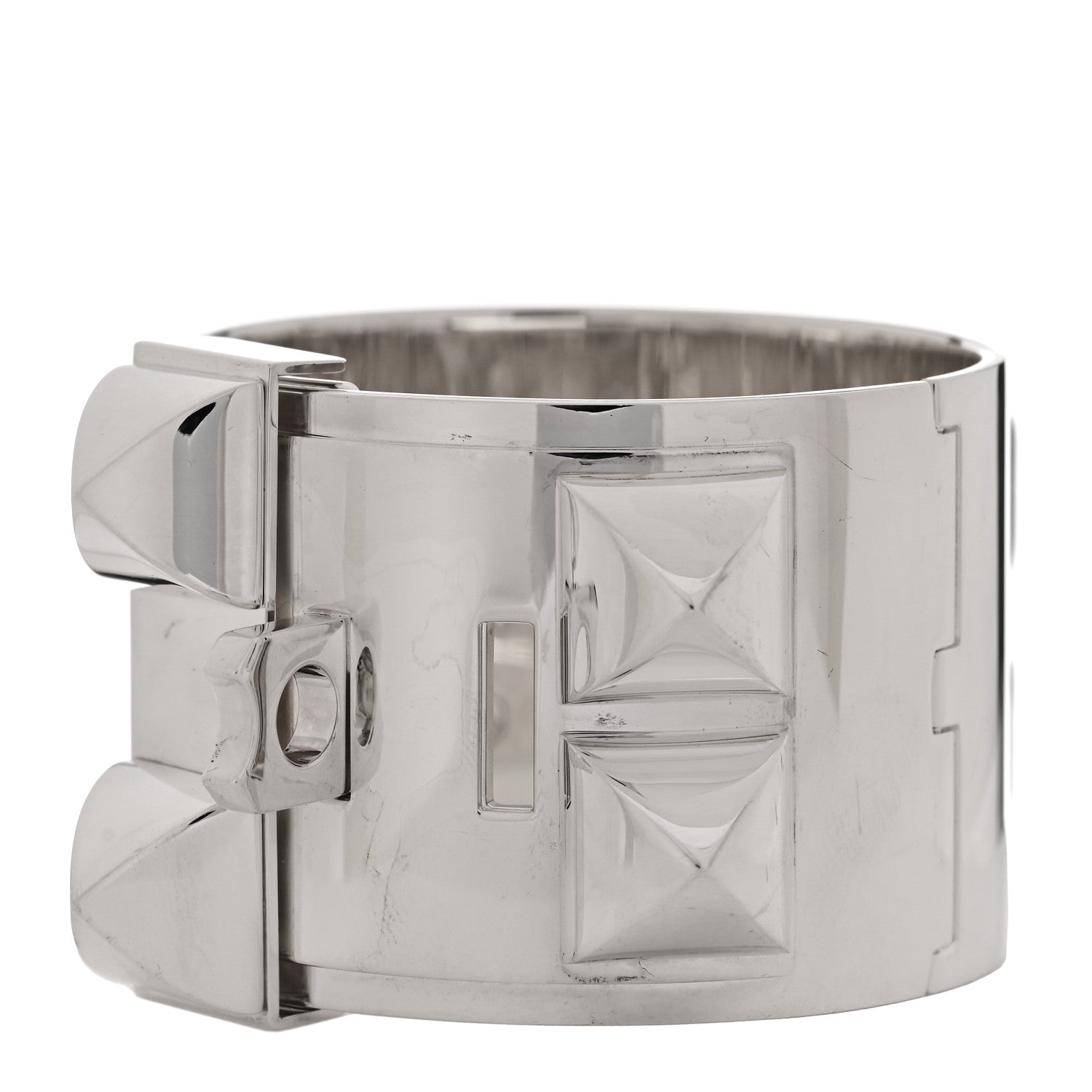 Hermes Sterling Silver Collier De Chien Bracelet SH 2 of 4