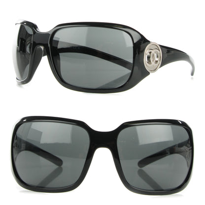 Chanel CC Sunglasses 6023 Black 1 of 6