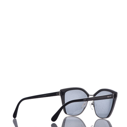 Prada Cat Eye Sunglasses SPR56T Black 4 of 7