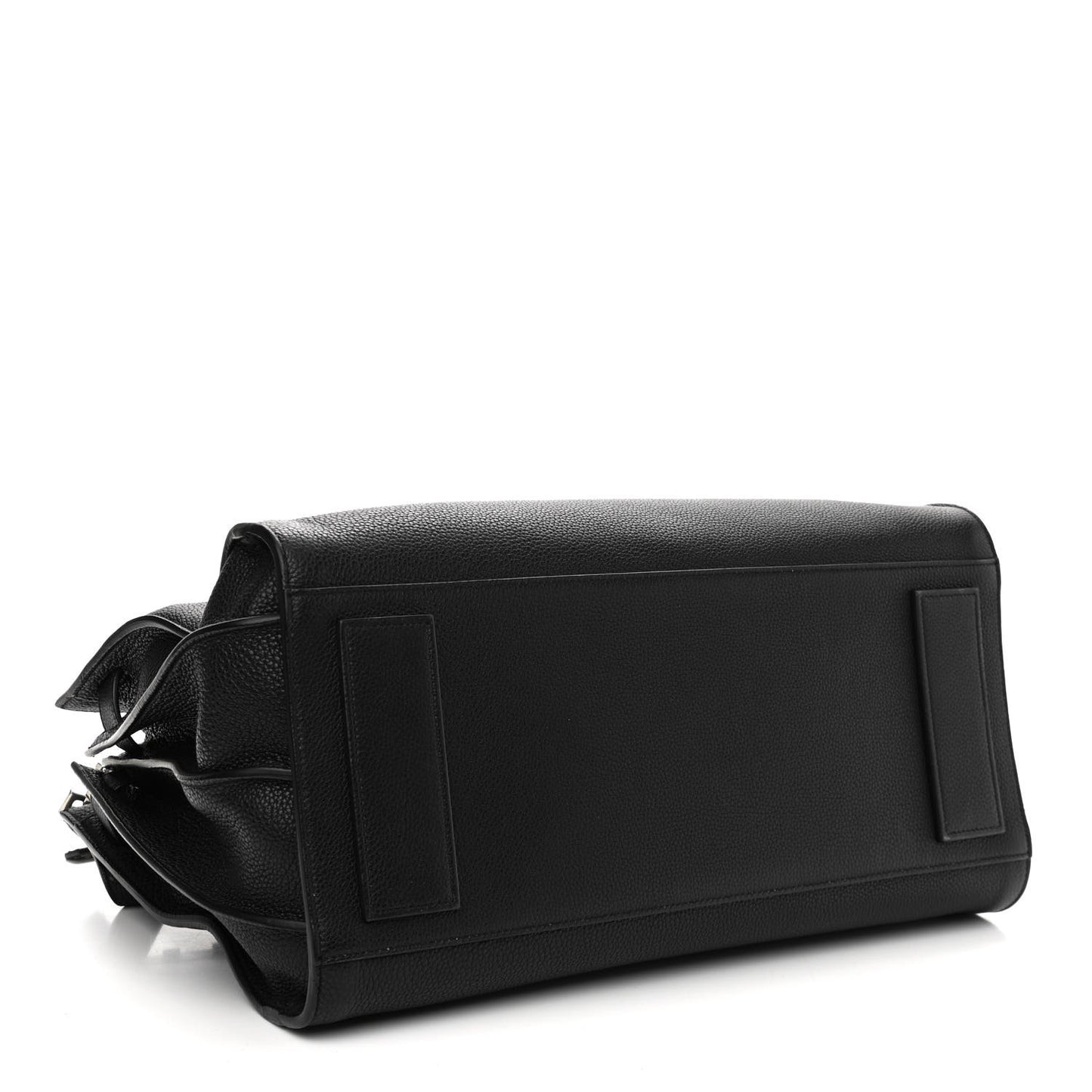 Grained Calfskin Medium Souple Sac De Jour Black