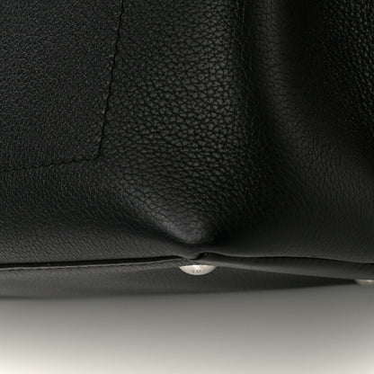 Louis Vuitton Calfskin Lockme Ever BB Black 9 of 12