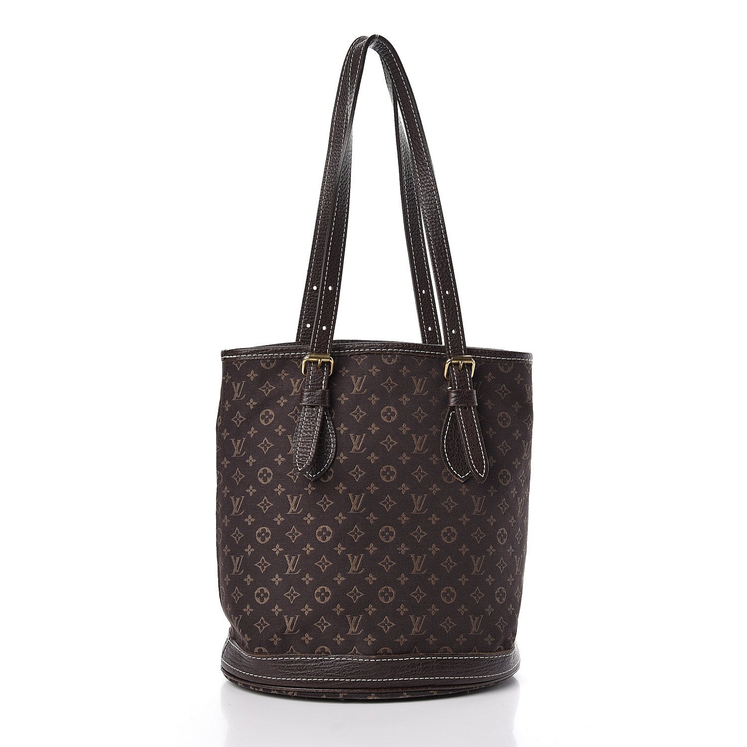 Louis Vuitton Mini Lin Monogram Bucket Bag Ebene 3 of 14