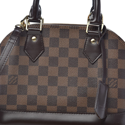 Louis Vuitton Damier Ebene Alma BB 18 of 18
