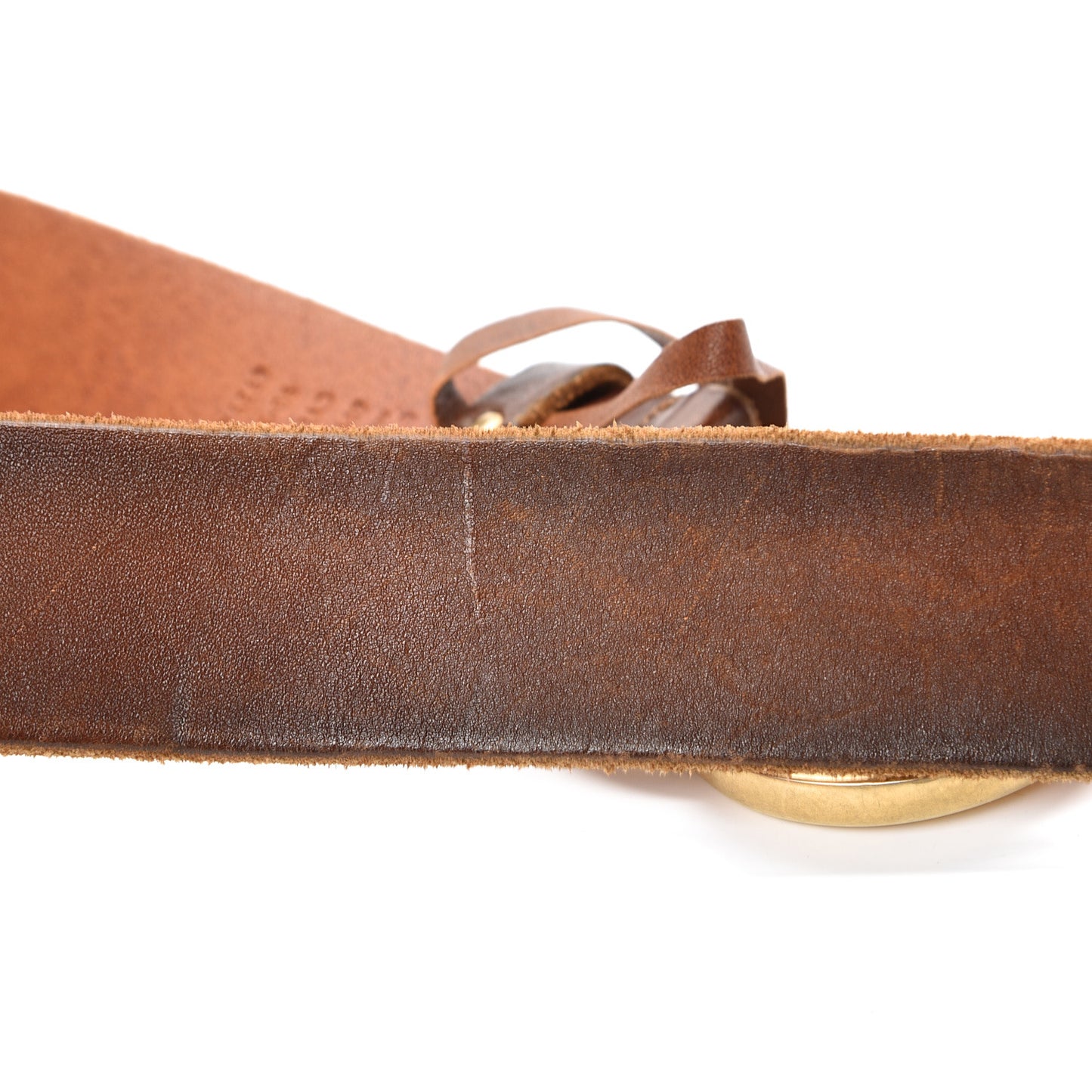 Faded Calfskin Double G 40mm Belt 90 36 Cuir