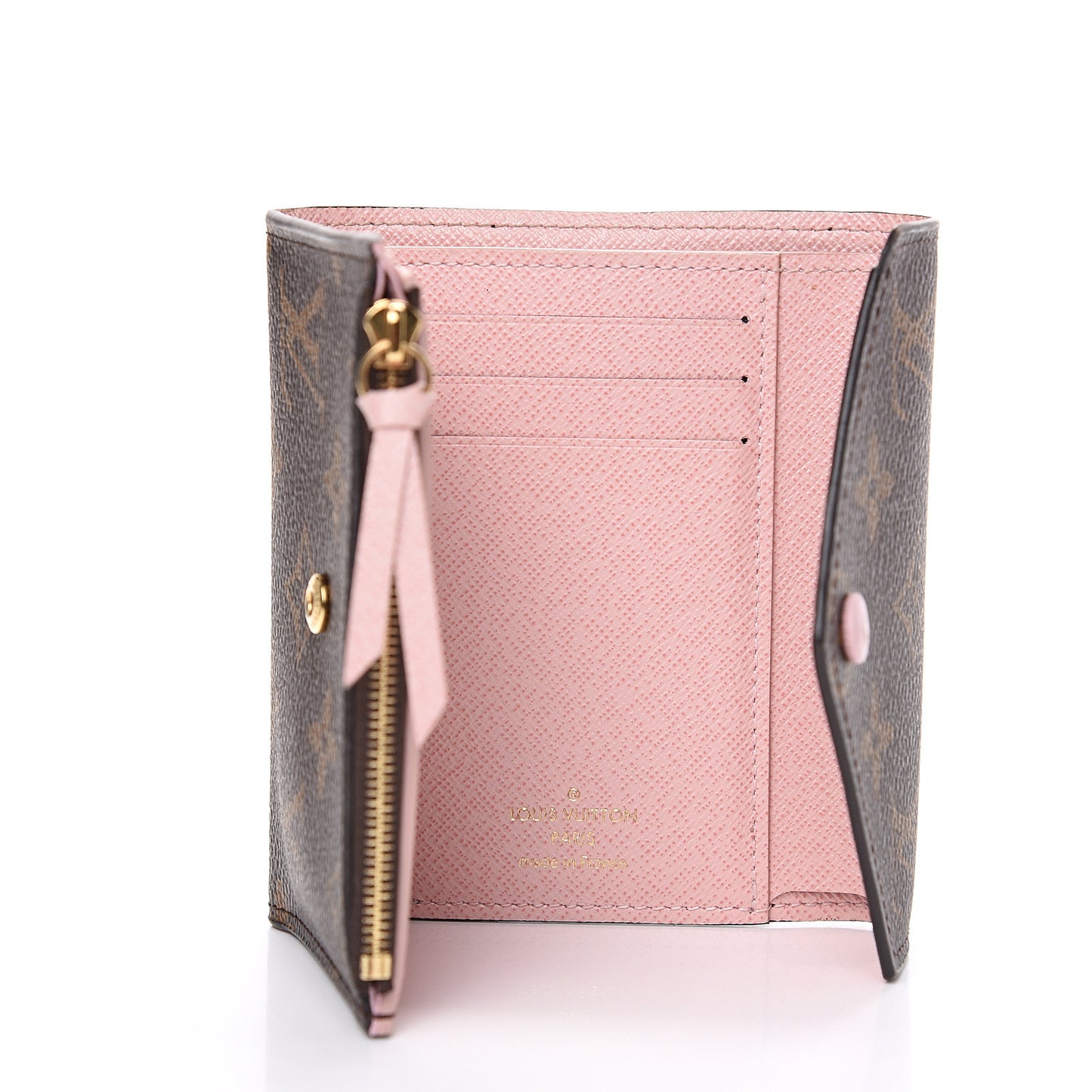 Monogram Victorine Wallet Rose Ballerine