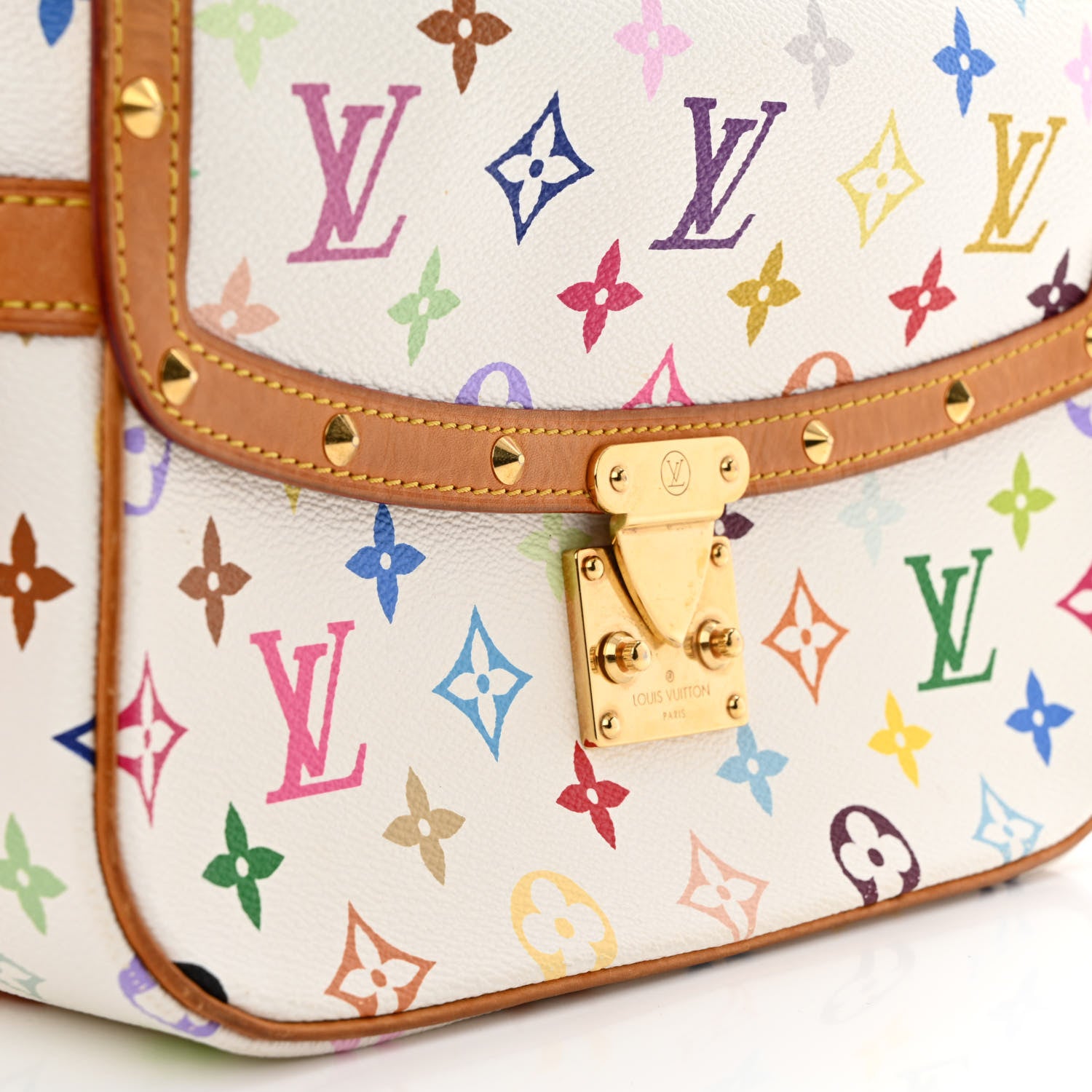 Louis Vuitton Monogram Multicolor Sologne White 16 of 19