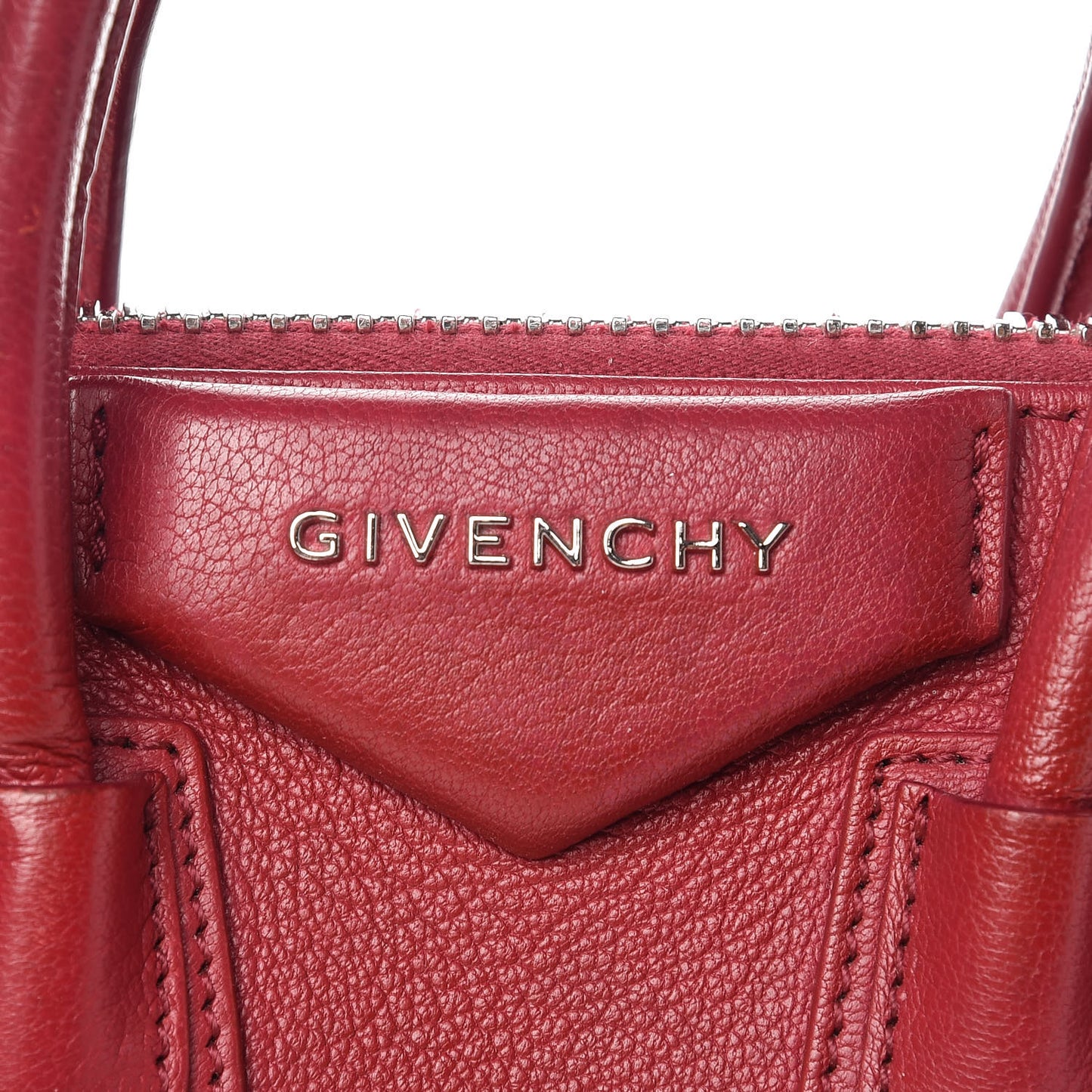 Sugar Goatskin Mini Antigona Raspberry