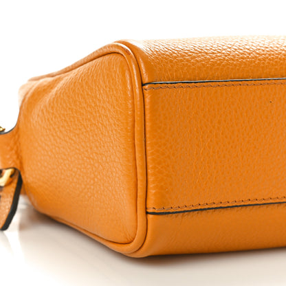 Salvatore Ferragamo Calfskin Travel Camera Crossbody Bag Olivello 8 of 9