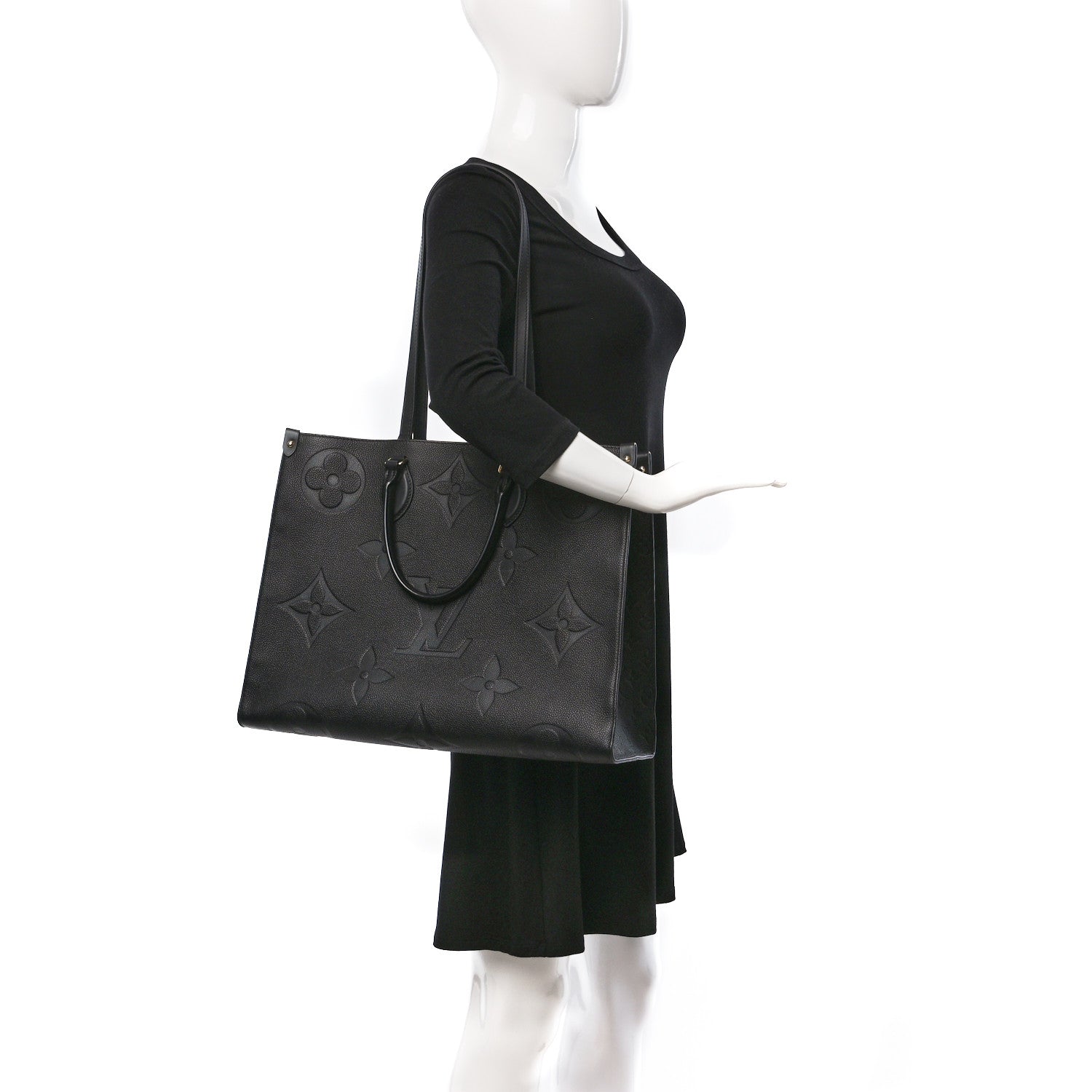 Louis Vuitton Empreinte Monogram Giant Onthego GM Black 2 of 8