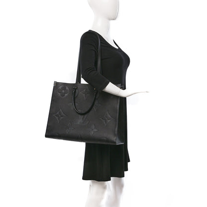 Louis Vuitton Empreinte Monogram Giant Onthego GM Black 2 of 8