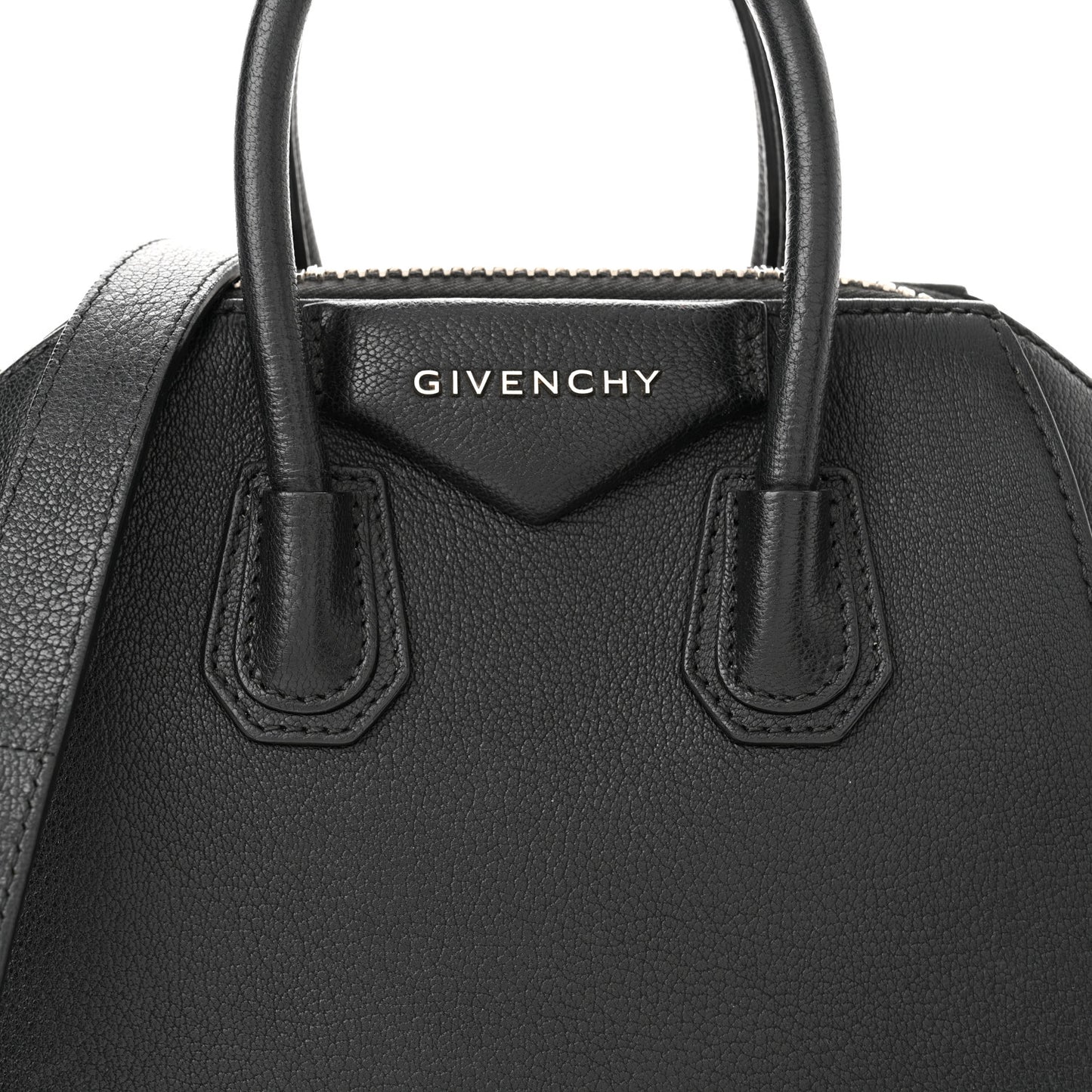 Sugar Goatskin Small Antigona Black