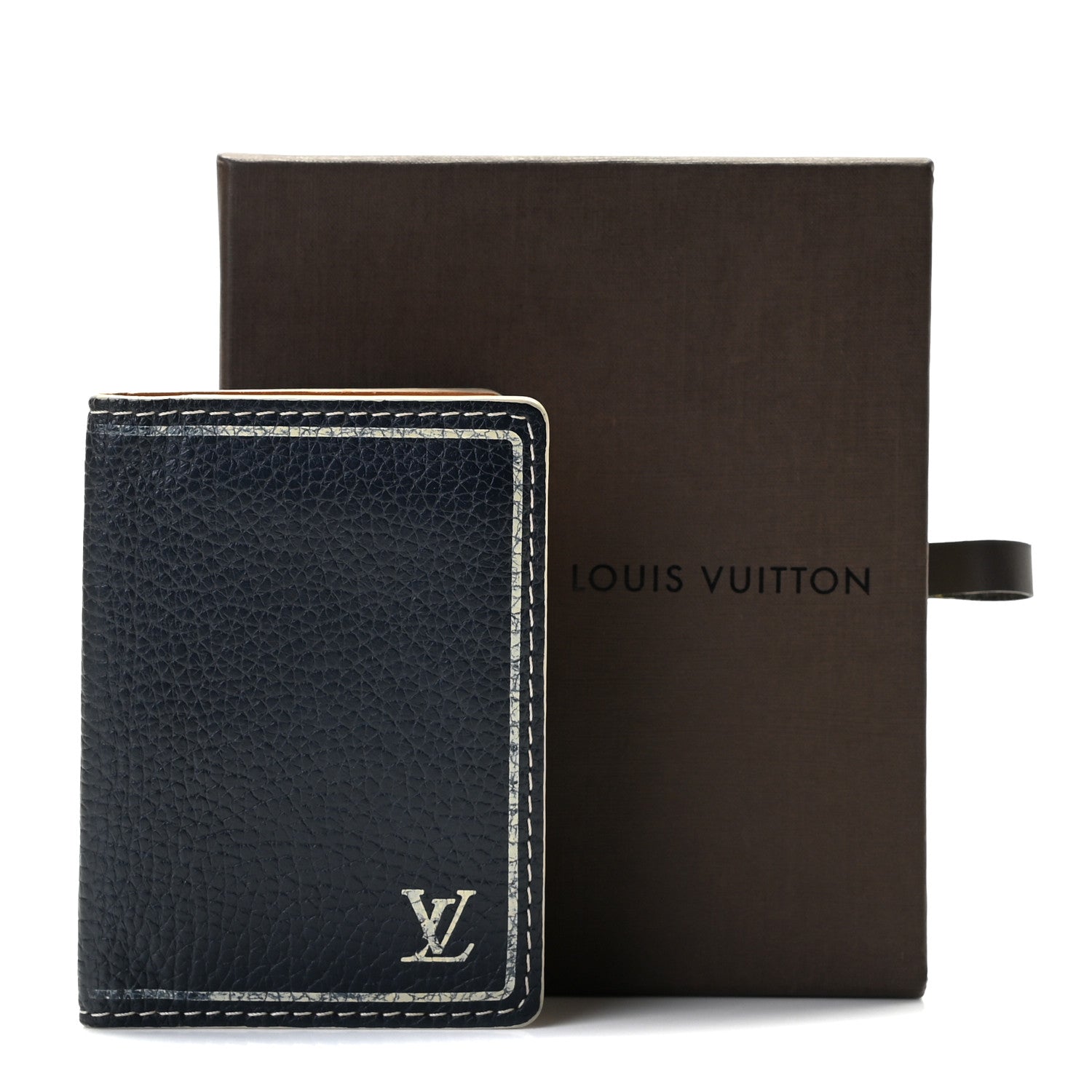 Louis Vuitton Tobago Pocket Organizer Wallet Blue 11 of 11