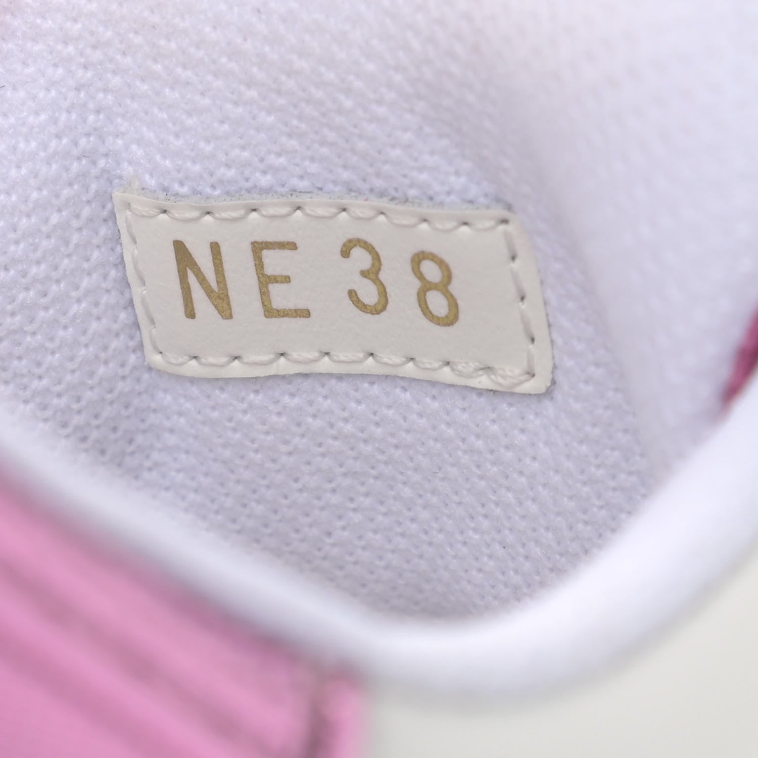 Christian Dior Laminated Calfskin Dior-ID Platform Sneakers 38 White Metallic Pink 8 of 9
