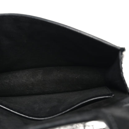 Christian Dior Smooth Calfskin Embroidered Mosaic of Mirrors Mini J'Adior Chain Flap Bag Black 5 of 9