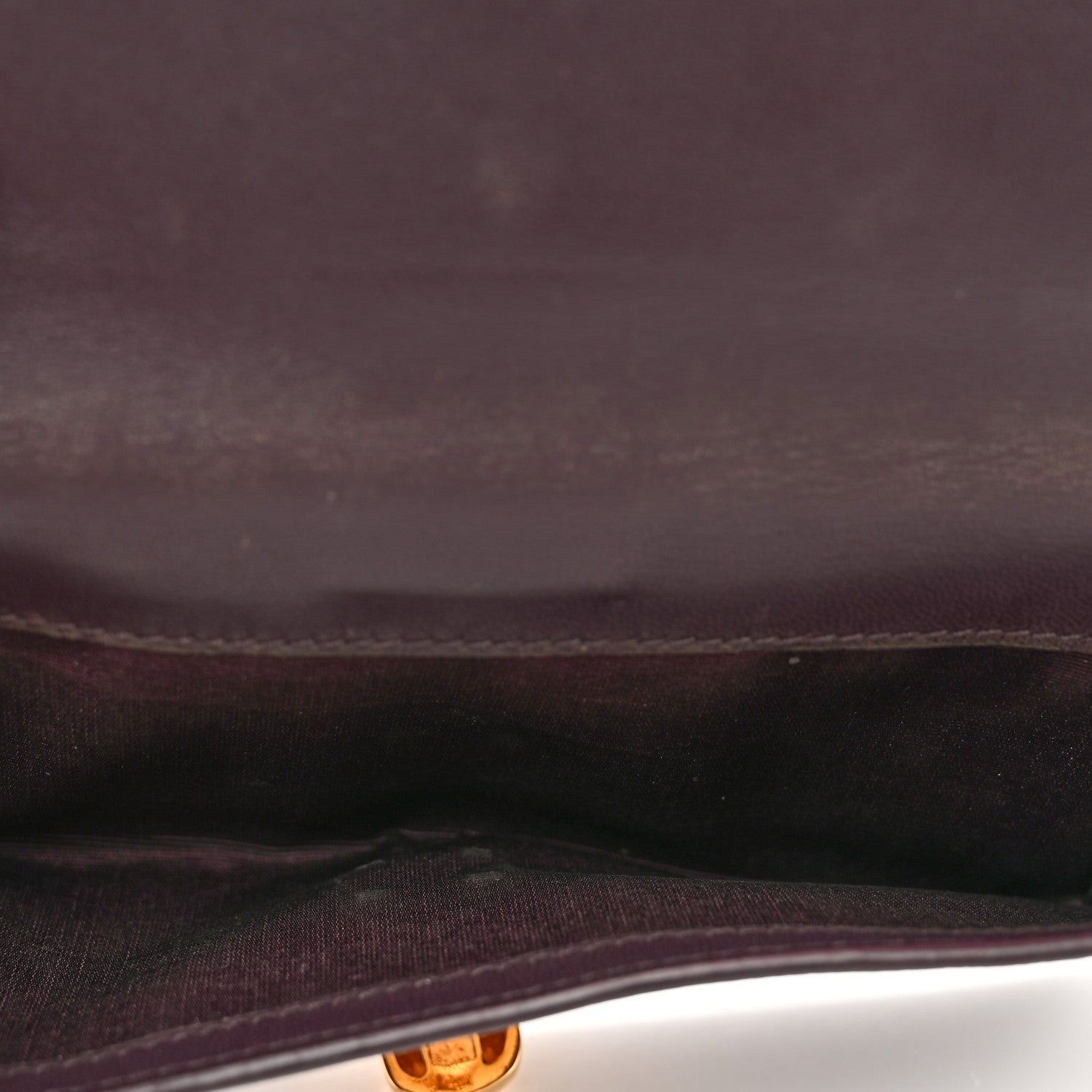 Alexander McQueen Pebbled Calfskin Skull Continental Wallet Burgundy 5 of 9