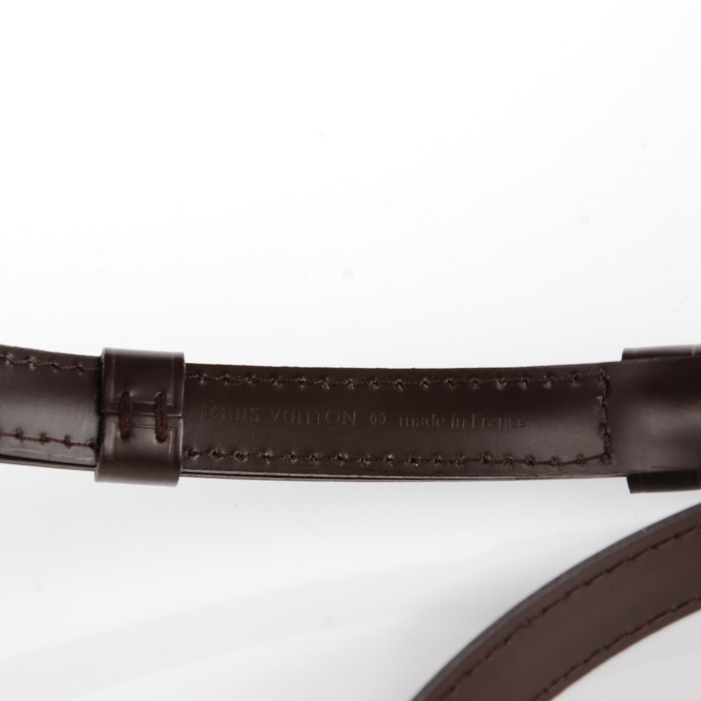 Calfskin Adjustable Shoulder Strap Brown