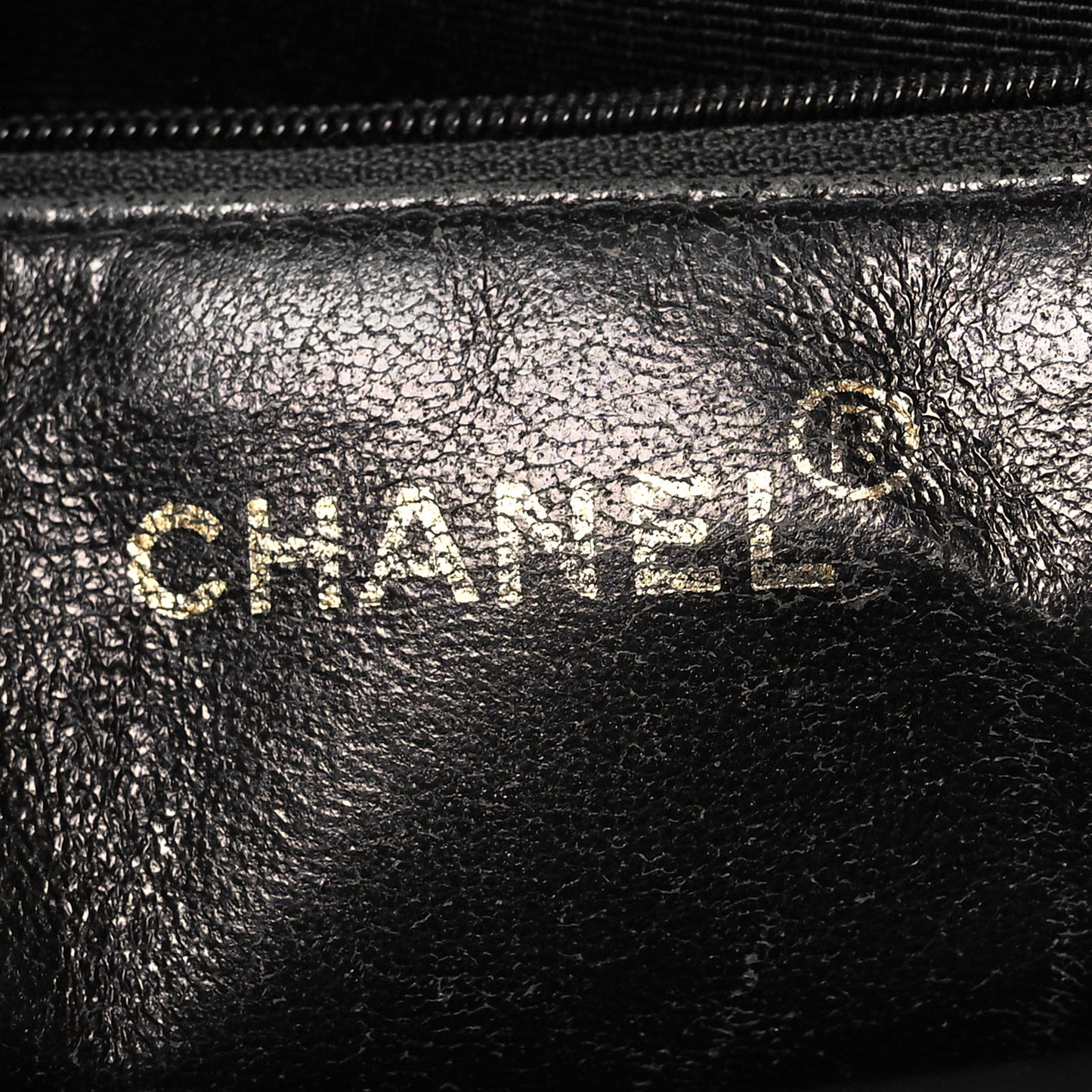 Caviar Quilted Medallion Tote Black