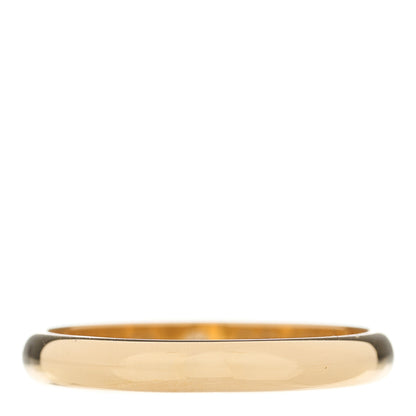 Cartier 18K Yellow Gold Diamond 2.6mm 1895 Wedding Band Ring 50 5.25 3 of 5