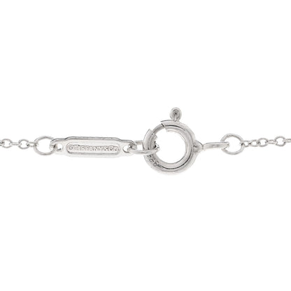 Tiffany Sterling Silver Elsa Peretti Infinity Cross Pendant Necklace 4 of 4
