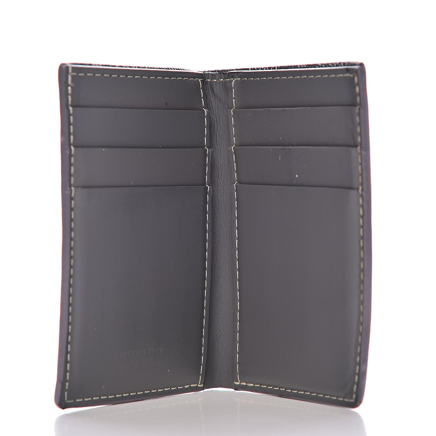 Goyardine Saint Pierre Card Holder Grey
