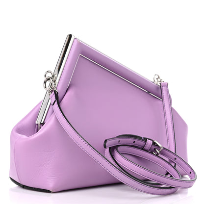 Fendi Shiny Nappa Small Fendi First Violetta 3 of 12