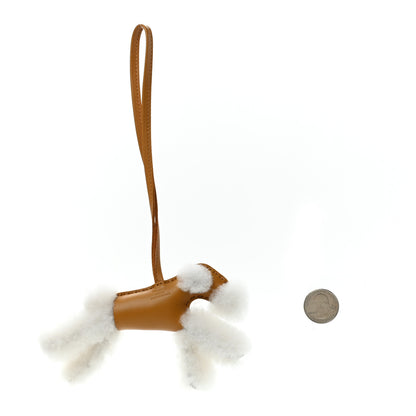 Hermes Milo Lambskin Shearling Budy Charm Biscuit 2 of 5