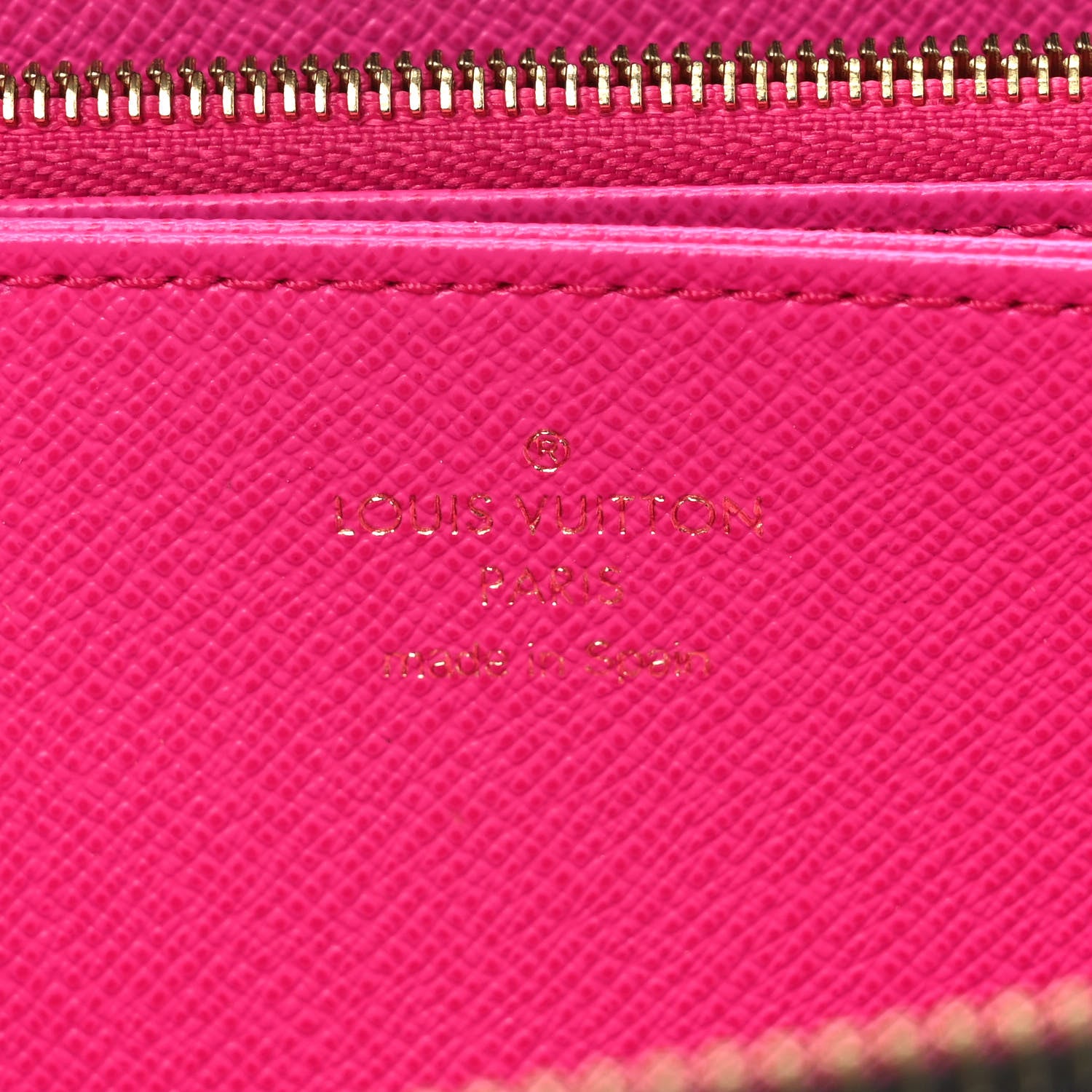 Louis Vuitton Monogram Giant Spring In The City Zippy Wallet Midnight Fuchsia 6 of 7