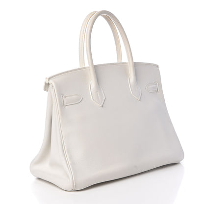 Hermes Swift Birkin 30 White 3 of 51