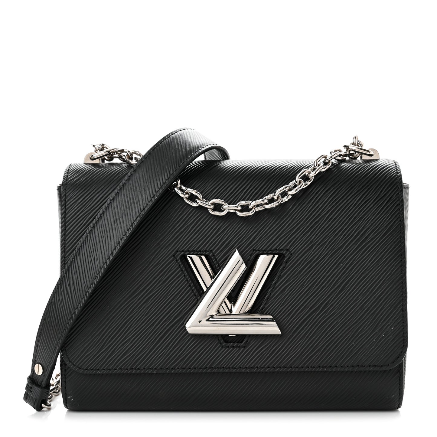 Epi Twist Shoulder Bag MM Black
