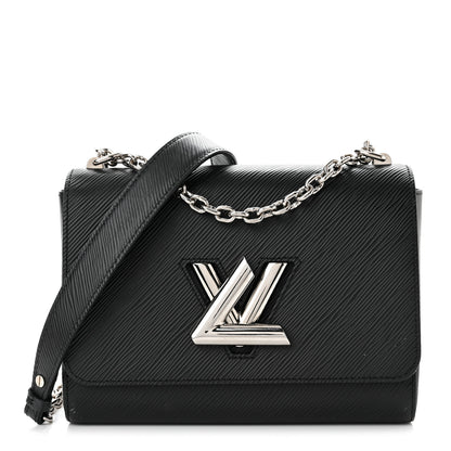 Louis Vuitton Epi Twist Shoulder Bag MM Black 1 of 9
