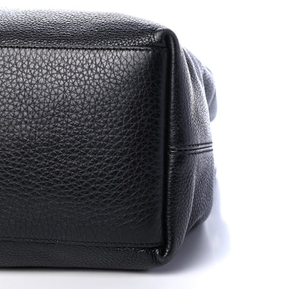 Gucci Pebbled Calfskin Medium Soho Chain Shoulder Bag Black 9 of 9