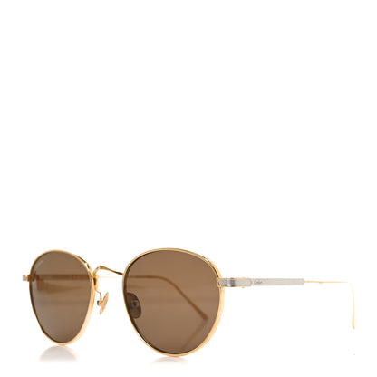 Cartier Metal Signature De Cartier Sunglasses CT0009S  Gold 1 of 7