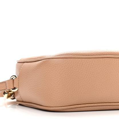 Gucci Pebbled Calfskin Small Soho Disco Bag Rose Beige 10 of 13