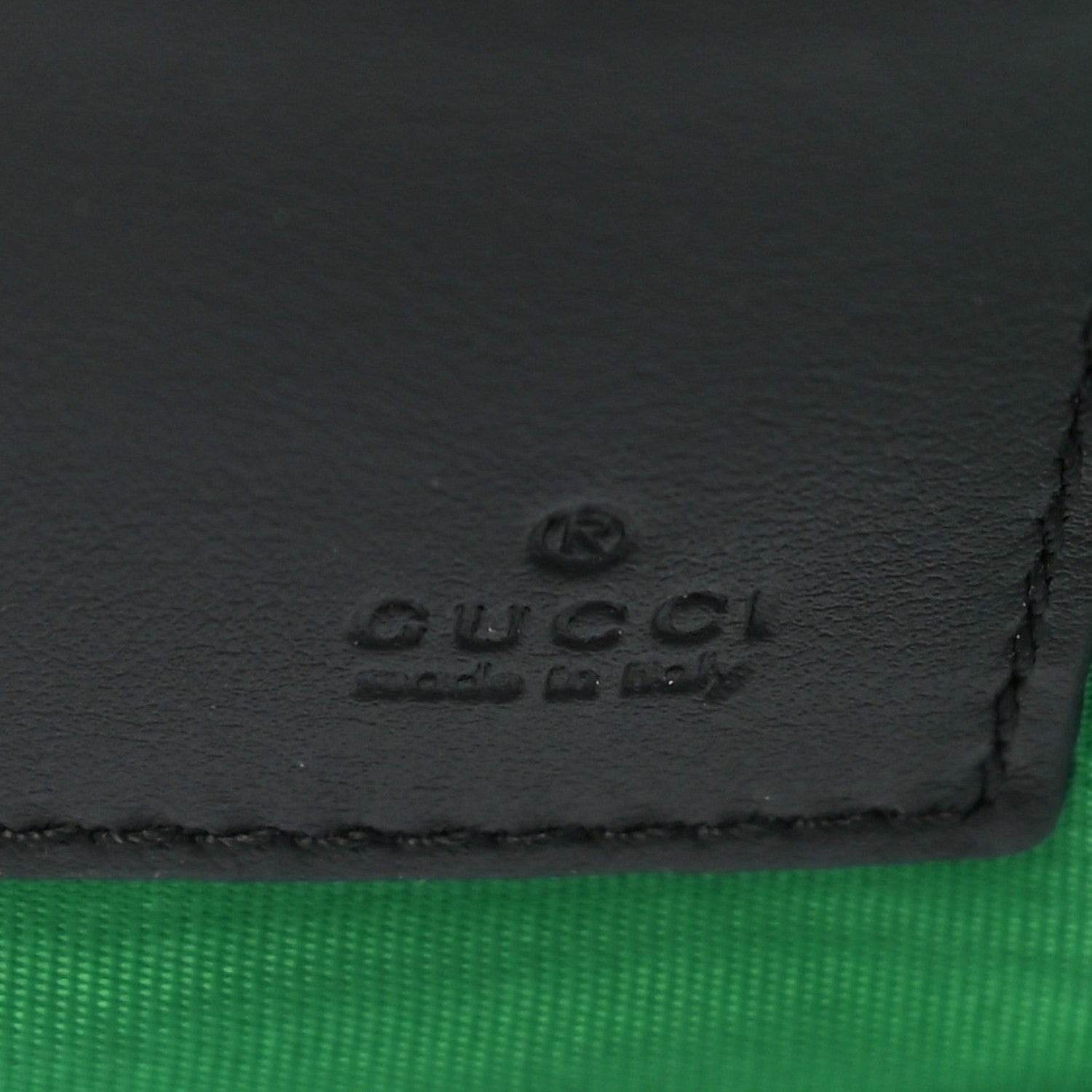 Gucci Calfskin G Rhombus Quilted Documents Holder Black 6 of 9